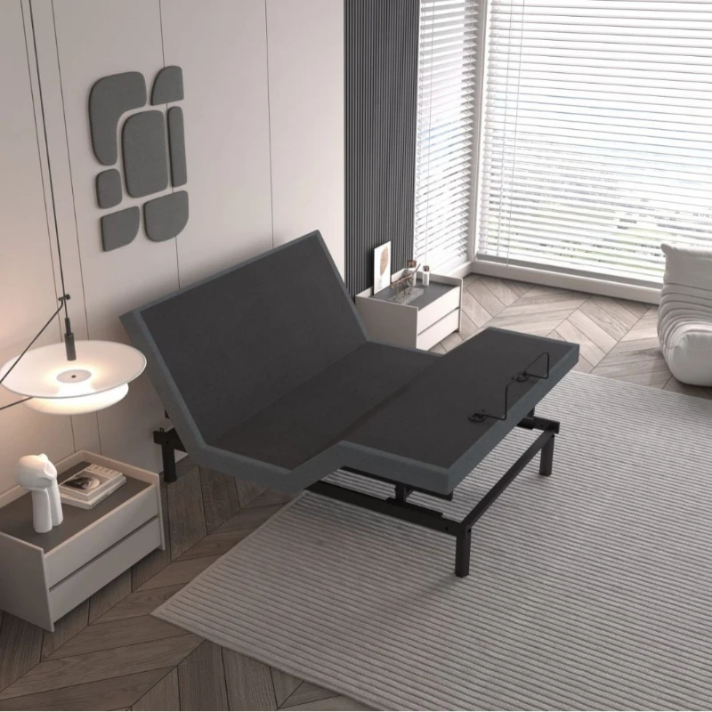 

Отличная бесшумная массажная умная кровать против храпа с нулевой гравитацией, умная электрическая кровать с регулировкой головы, шеи, талии