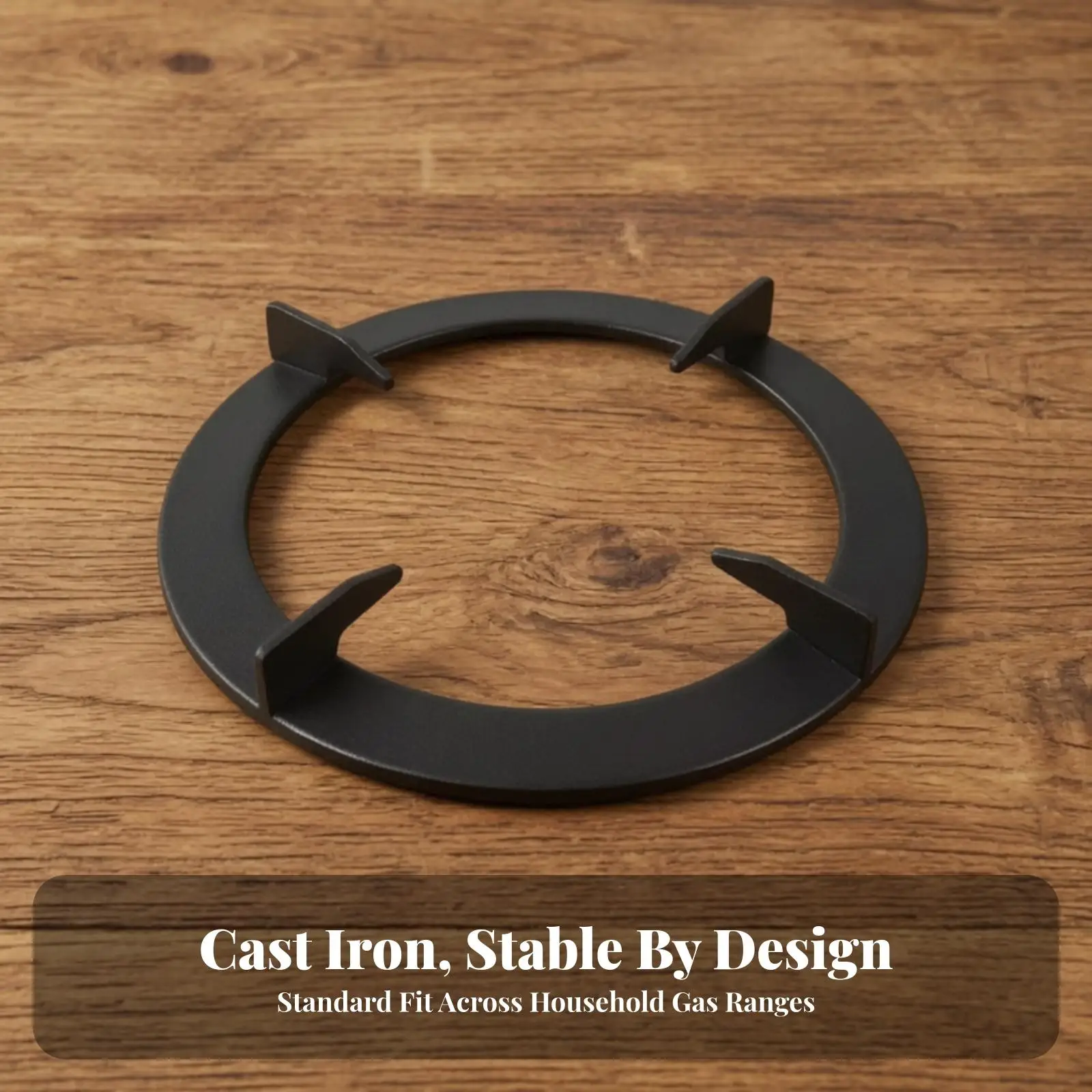 Gas Range Rack Anti-Sliding Universal Gas Collar Reducer Wok Support Collar Heavy Duty Hardware Stable for Home Cooks, Kitchen