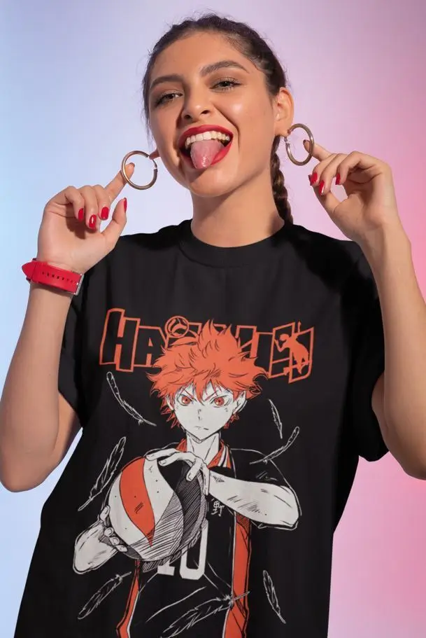 Hinata Shoyo Manga Strip Haikyuu Haikyu Anime Unisex Tshirt T-Shirt Tee ALL SIZE