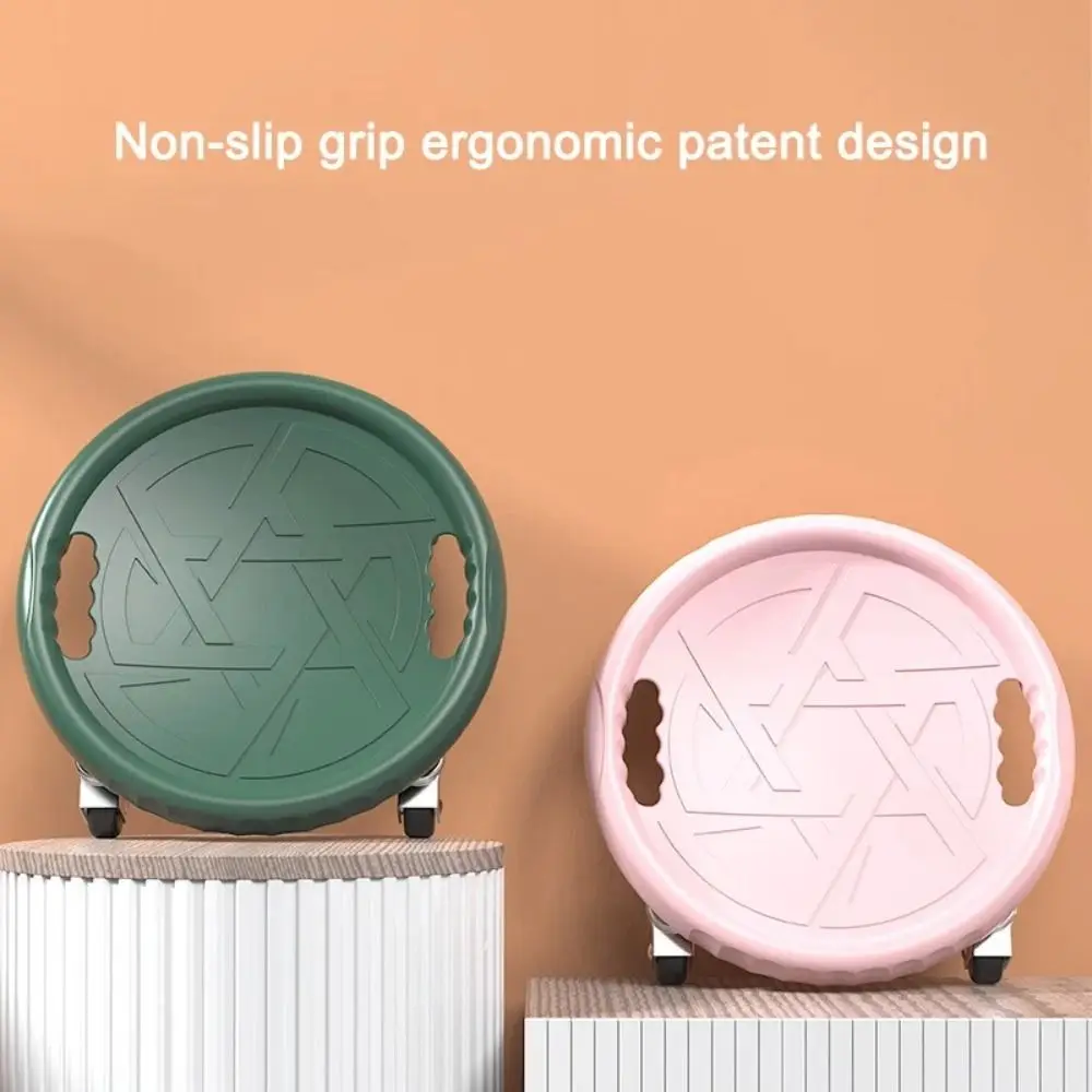 

Noiseless Glide Abdominal Roller Wheel Multifunctional Safety Abdominal Muscle Trainer F-Type with Handle