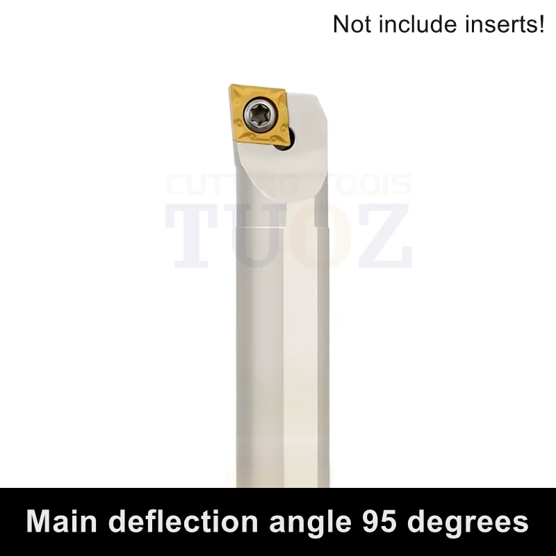 TUOZ SCLCR Portautensili per tornitura interna S06K- S07K- S08K- S10K- S12M- S16Q- SCLCR06 SCLCL06 Barra falciante per tornio CNC Inserti CCMT