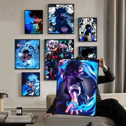 Boku No Hero Academia Aizawa Shouta Dabi Samoprzylepny plakat artystyczny Whitepaper Wydruki Plakaty Grafika Estetyczna sztuka Malarstwo ścienne