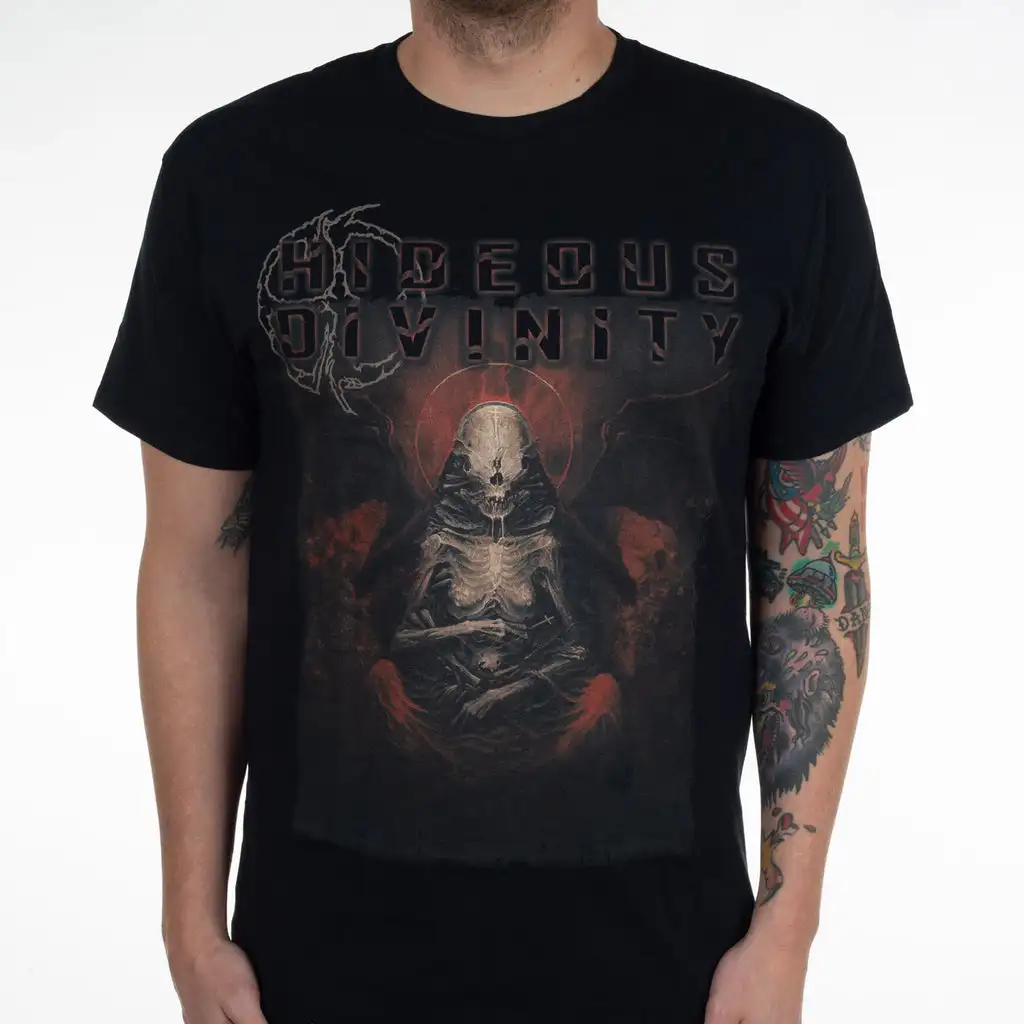 2026 Summer Hideous Divinity Band Graphic Cotton T-shirt Unisex Summer Short Sleeve Fashion Brand Tee Luxury Casual Vintage Tees