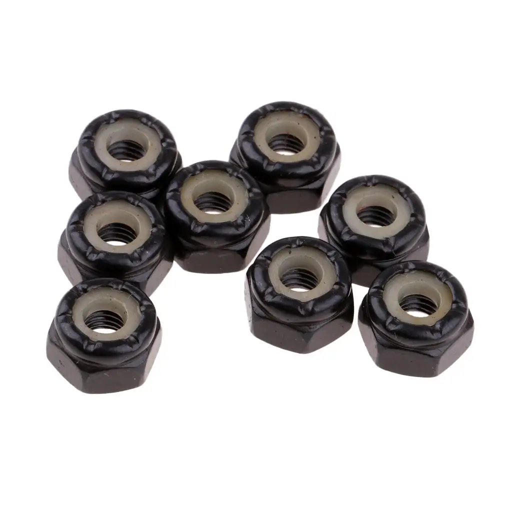 Universal Skateboard Parts Hardware Set Carbon Steel Screws Bushings for Complete Skateboard and Longboard Setup