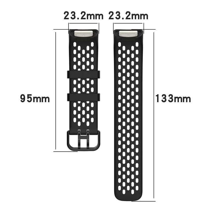 Silicone Strap For Fitbit Charge 5 6 Smart Watch Band Sports Wristband For Fit Bit Charge 5 6 Bracelet Accessories - view 2