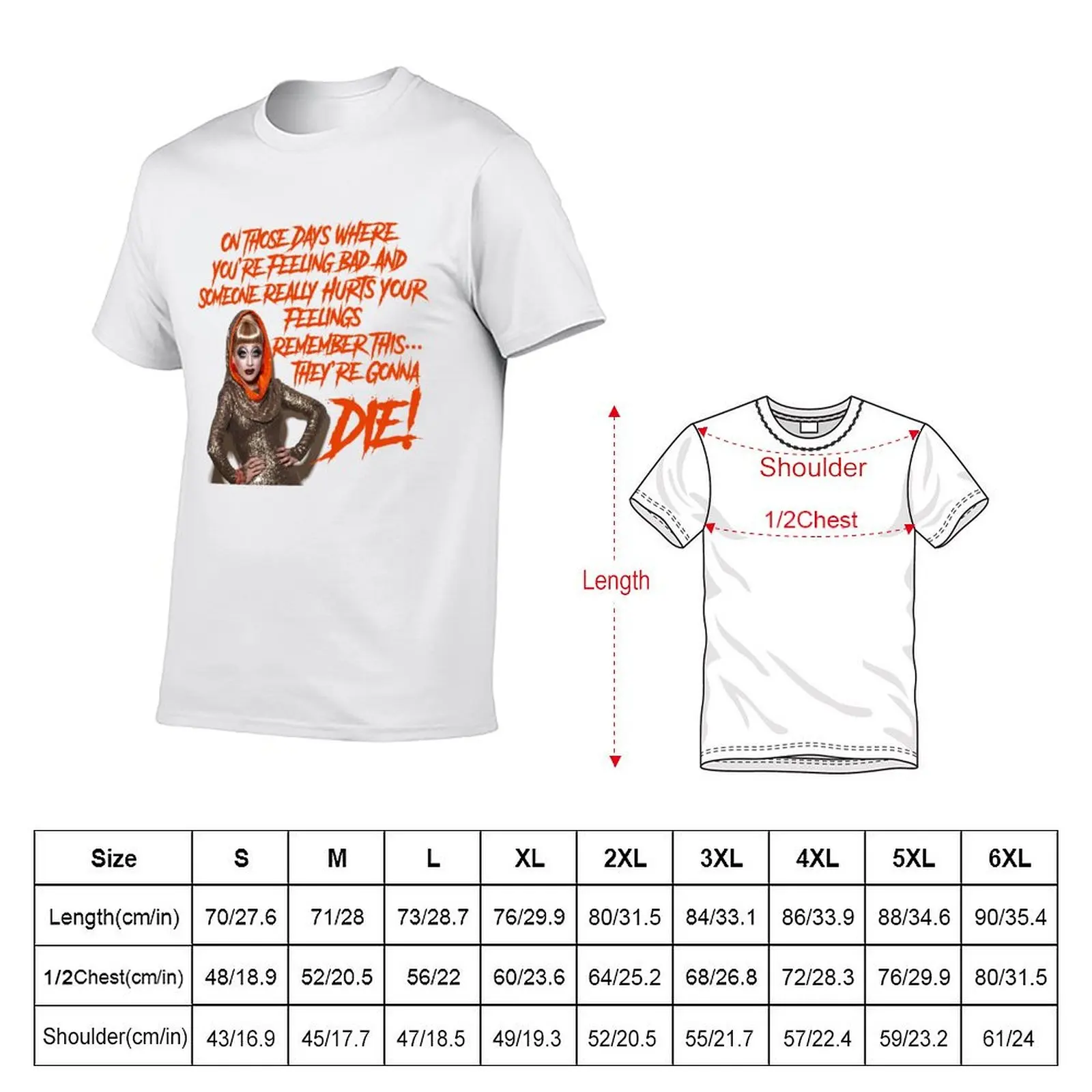 They're Gonna Die T-Shirt cotton graphic tees customs design your own men graphic t shirts