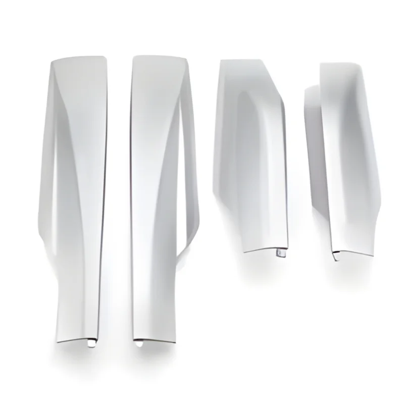 

For Toyota RAV4 XA30 2006-2012 4Pcs Silver Roof Rack End Cap Covers Car Roof Luggage Rail Protection Cover Set-A65M