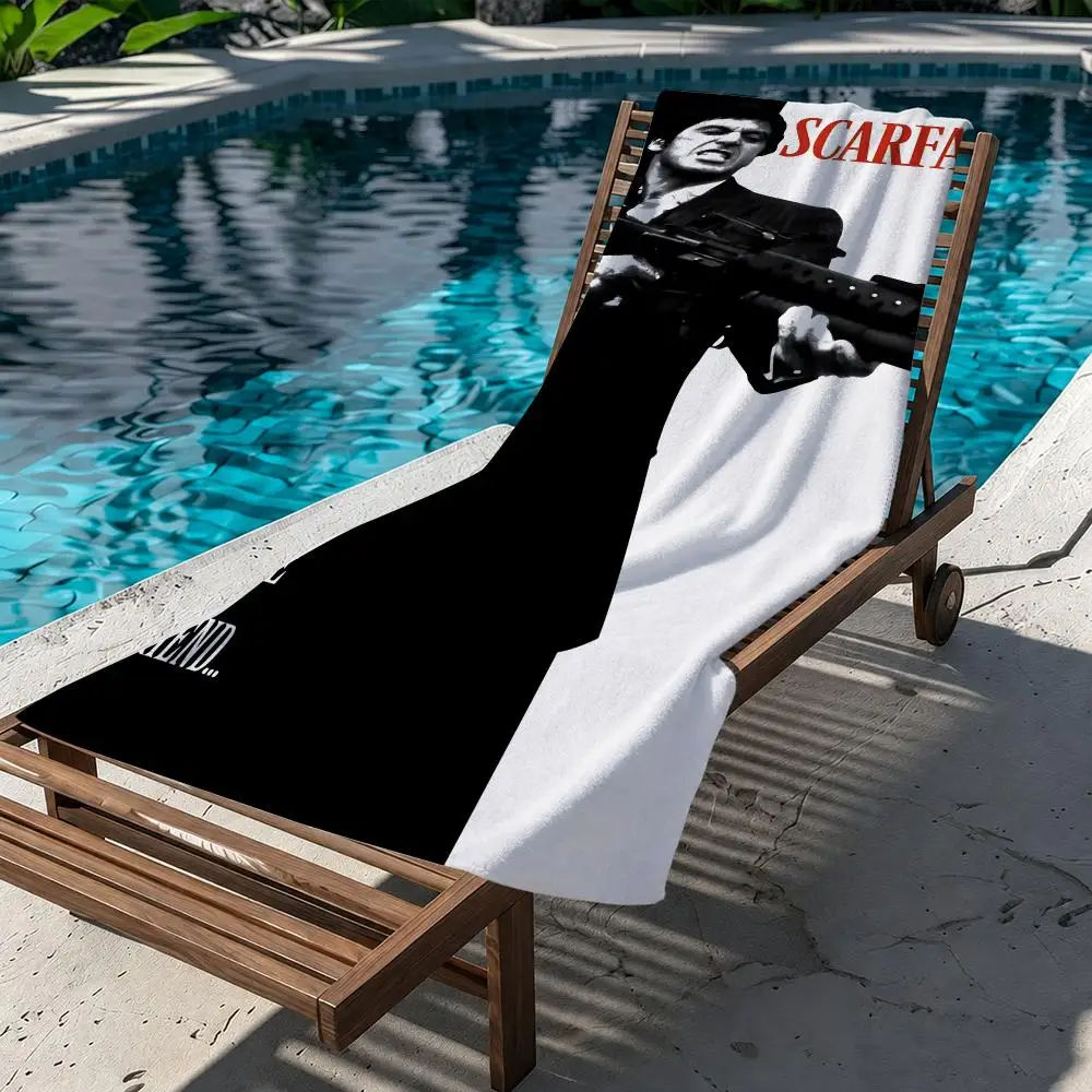 Movie Scarface Towel Thick Absorbent Quick Dry Lint Free Tough Ultra Soft For Swimming Gym Camping Outdoor