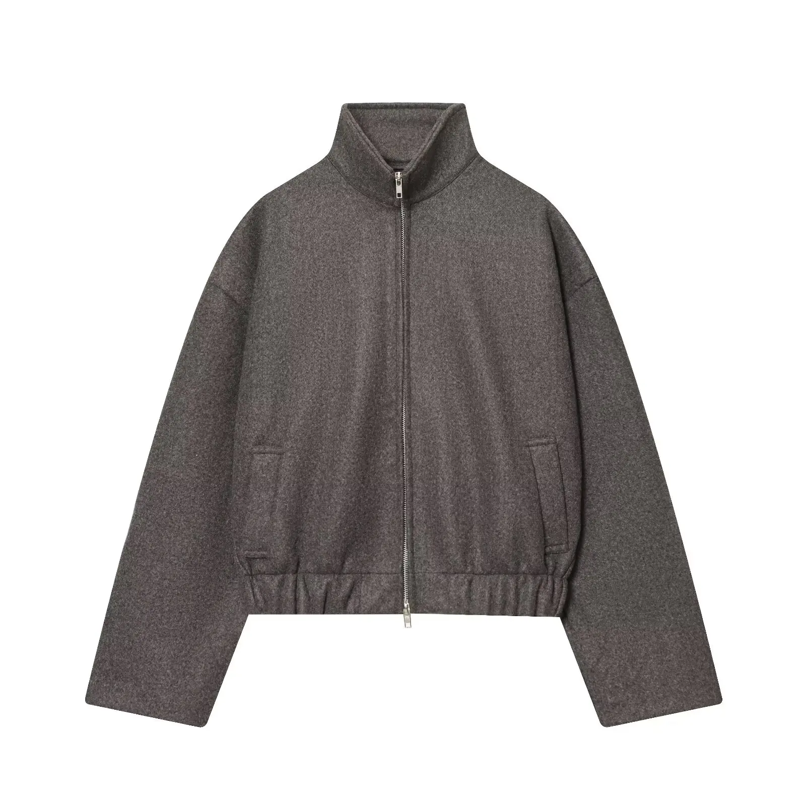 

2025 Fashion New Women's Soft Pilot Jacket Retro Stand Collar Thick Coat Fashion Jacket Coat Pilot Jacket