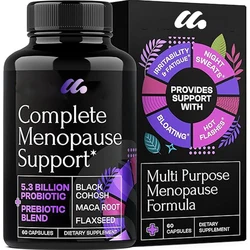 Women's supplements-containing DIM Vitex、Dong Quai、 Red clover - prebiotics/probiotics for women's digestive health, 60 capsules