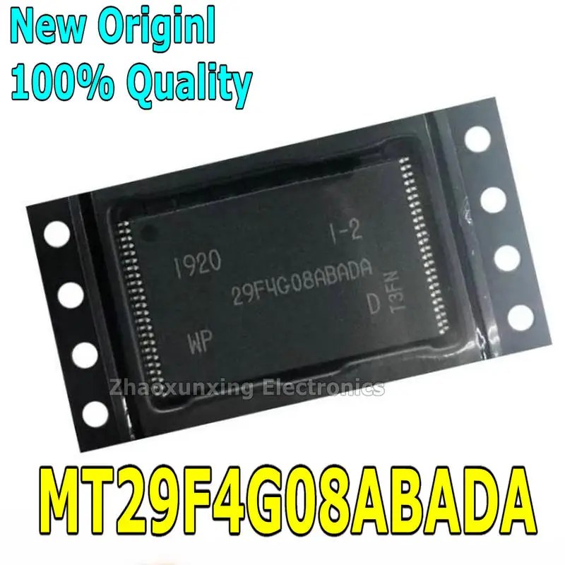 5~10PCS   New   MT29F4G08ABADA   29F4G08ABADA   MT29F4G08ABADAWP-IT:D   TSOP-48   Chipset
