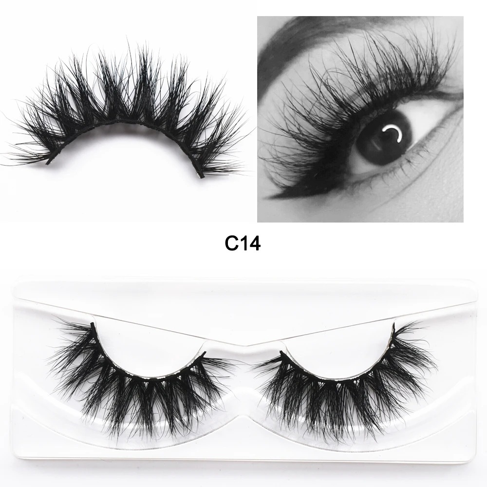 3D Wispy Fluffy Eyelashes Mink Lashes Dramatic 100% โหดร้ายฟรี Mink Eyelashes งานแต่งงาน Lashes Party ขนตาแต่งหน้า False Lash