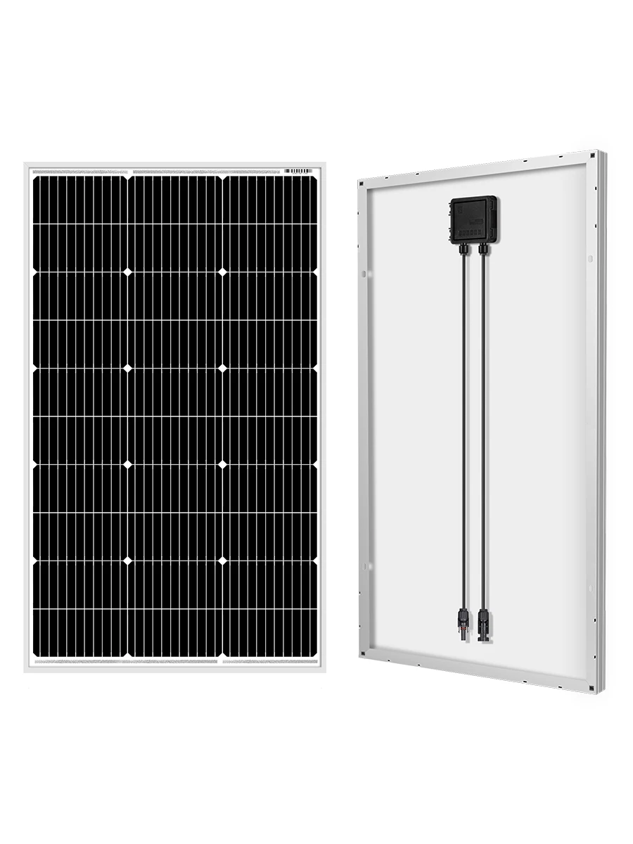 DOKIO 18V 100W-200W starres Solarpanel China Monokristallines Silizium wasserdichtes Solarpanel # DSP-100M/DSP-100MX2 Camping/Zuhause/Wohnmobil