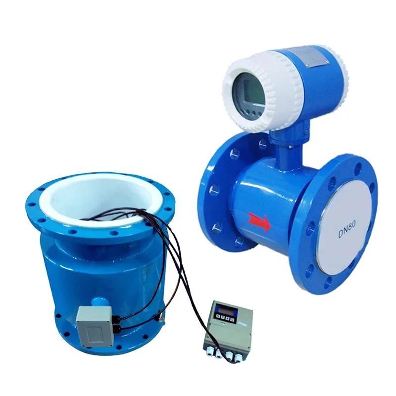 RS485 Digital Electromagnetic Flowmeter for Wastewater Treatment and Flow Monitoring
