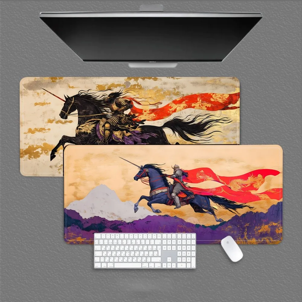 

M-Medieval K-Knight Mousepad Mouse Pad Laptop Gaming Accessories Mousepad Large Desk Mat Computer Gamer Keyboard Rug Carpet