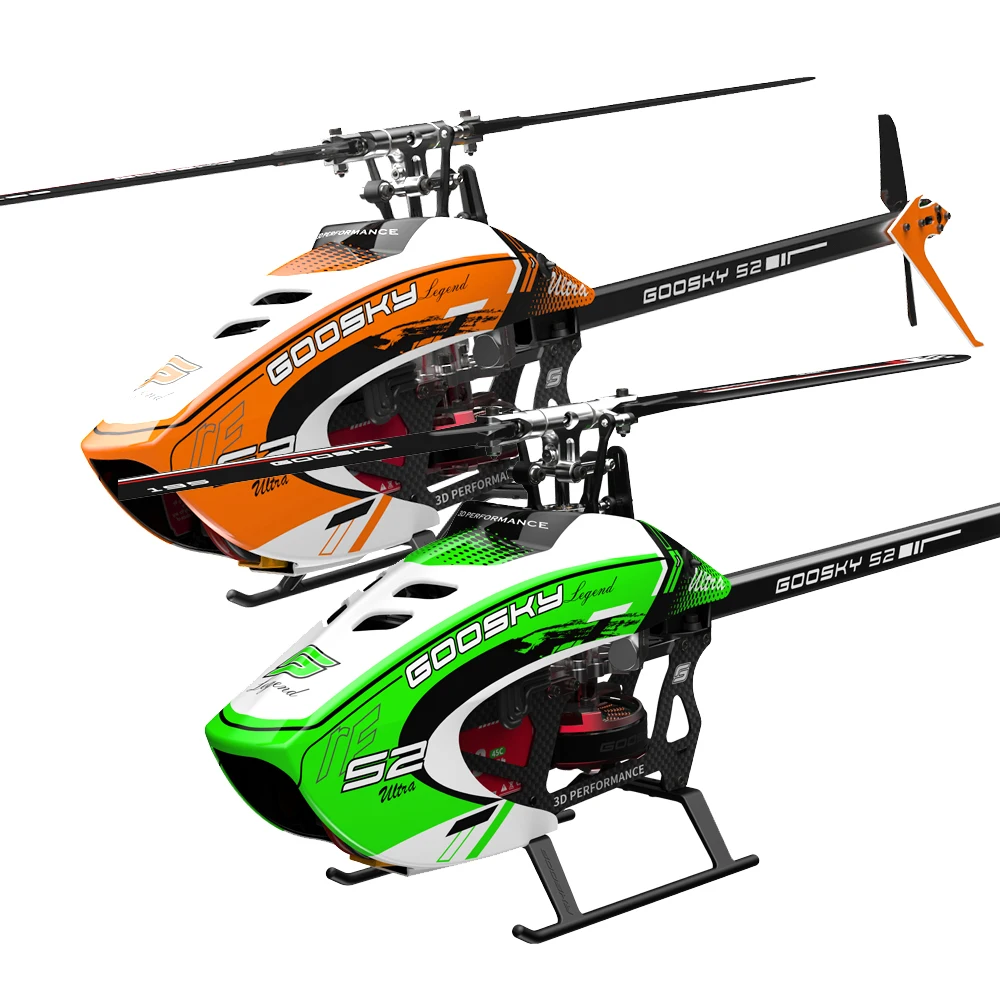 

2025 НОВЫЙ GOOSKY S2 Ultra LEGEND 6CH 3D Ultimate Experience Двойной бесщеточный двигатель с прямым драйвером RC Вертолет