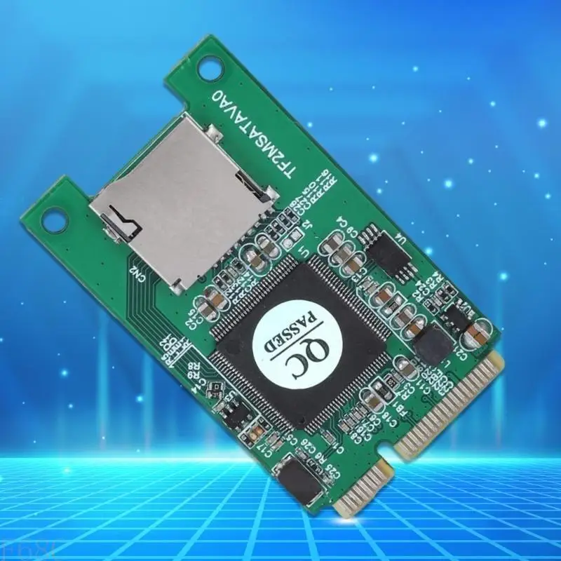 Scheda industriale F68C agli adattatori MSATA SSD MSATA SSD a SDHC SDXC Card Converter T-Flash Card per laptop per computer