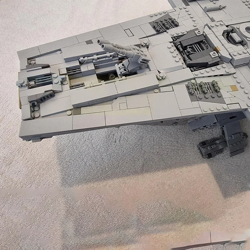 7086pcs MOC Razor Crest modified Star Battle UCSed Model Building blocks Assemble Christmas gifts DIY toys creative Brick Kids