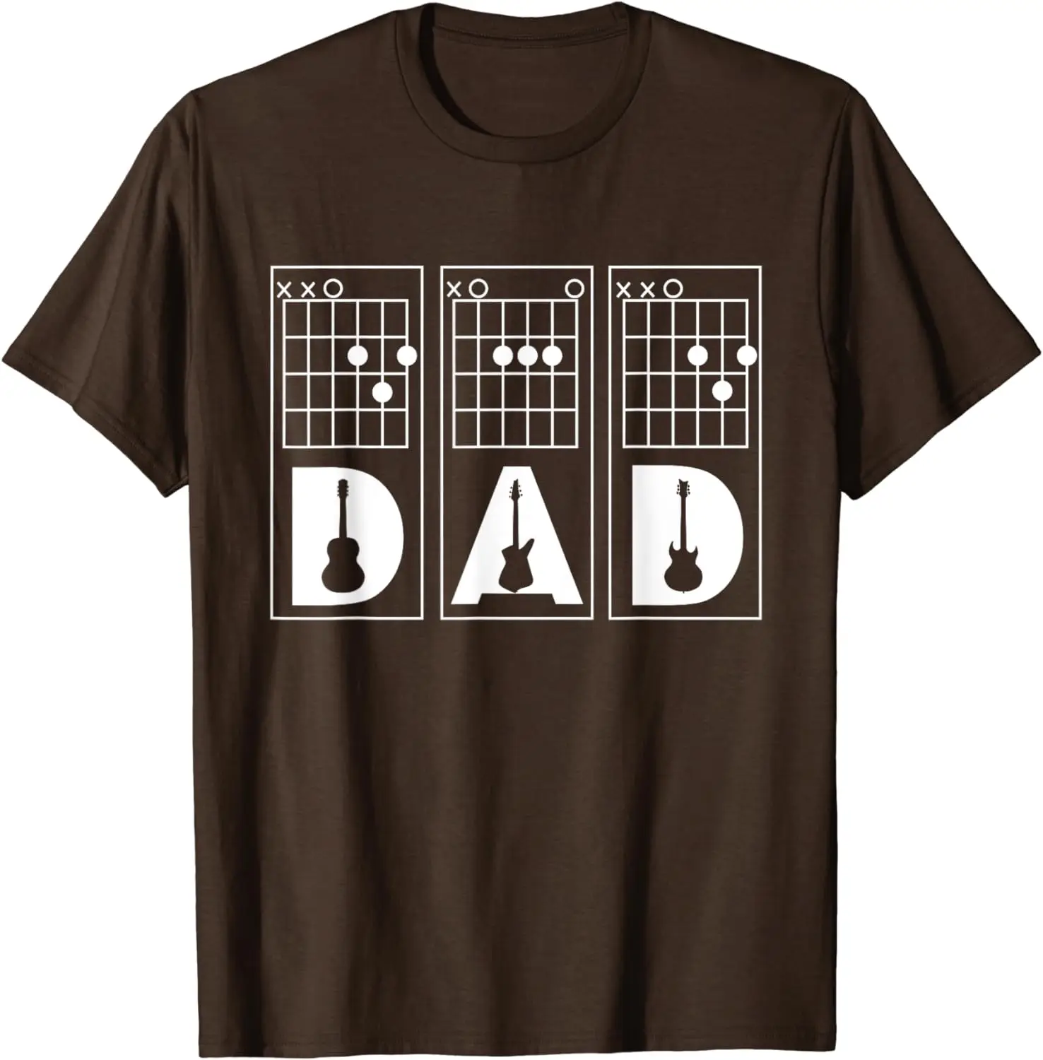 DAD Guitar Chord, Funny Guitarist Gift T-Shirt