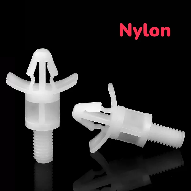 Aeroplane Nylon Buckle Type PCB Board Isolation Column Circuit Board Bracket Screw Type Plastic Fixing Column