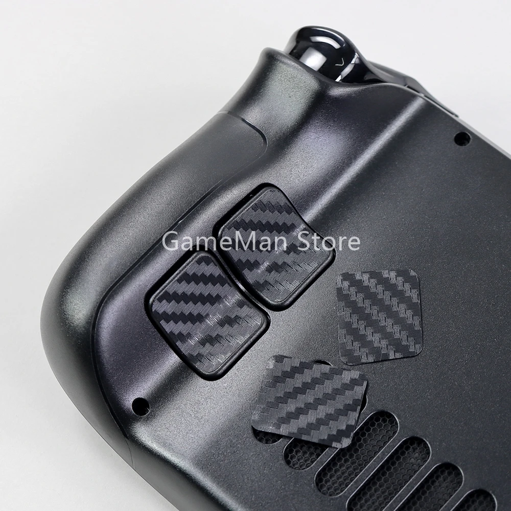 5Sets For Steam Deck Game Console 6 in 1 Anti-scratch Wear-resistant Touchpad Button Protective Sticker