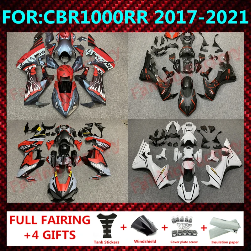 New ABS Motorcycle Fairings Kit Fit for HONDA CBR1000RR 2017 2018 2019 2020 CBR1000 RR 17 18 19 20 21 bodywork full fairing zxmt