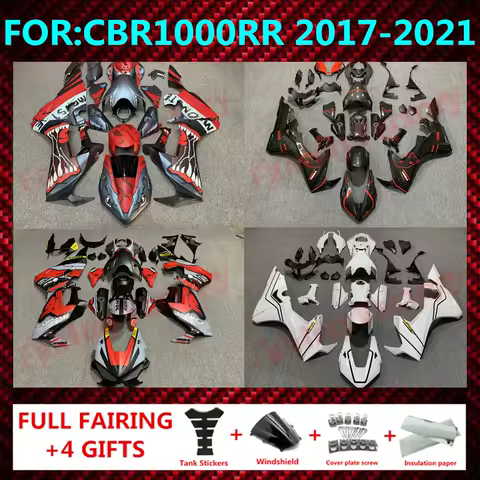 New ABS Motorcycle Fairings Kit Fit for HONDA CBR1000RR 2017 2018 2019 2020 CBR1000 RR 17 18 19 20 21 bodywork full fairing zxmt