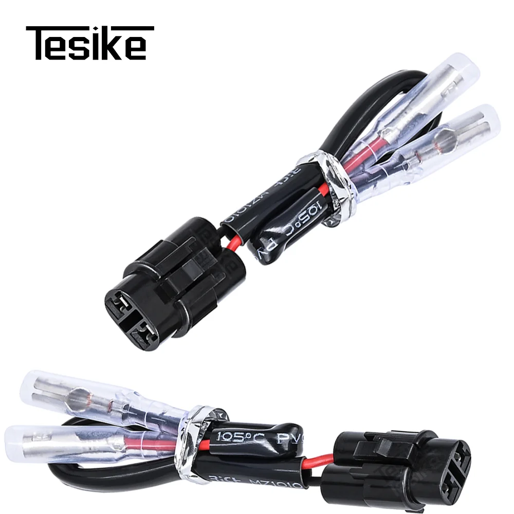KLZ1000 2024 License Plate Light Cable Plug Connector For Kawasaki Z1000 Z900 Ninja ZX-4R ZX-6R ZX-10R Z H2 1000SX Versys 1000