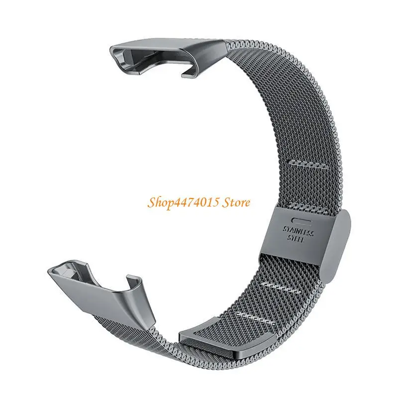 K1AA Stainless Steel Band Compatible for Mi Band 7 Watch Durable Metal Buckle Strap Replace Wristband Quick Release