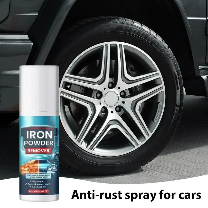 بخاخ مزيل الصدأ متعدد الأغراض ، تنظيف مسحوق الحديد ، منظف فائق متعدد الأغراض ، صيانة السيارة ، سطح معدني