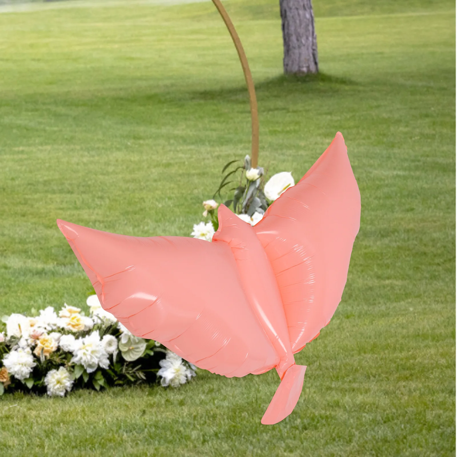 

5 Pcs Dove Where Balloon for Decor Decorate Decoration Pink Aluminum Film Balloons