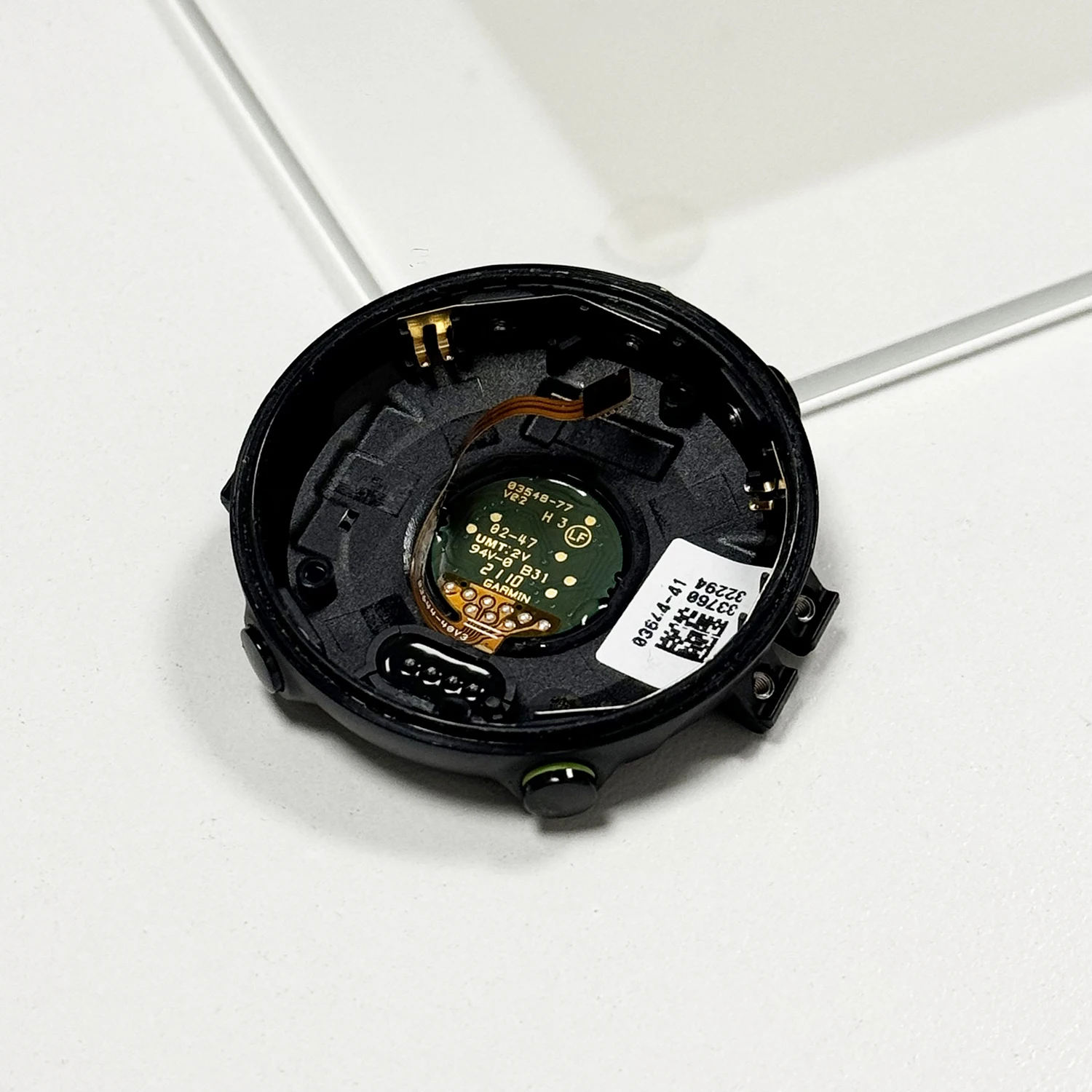 

Задняя крышка для GARMIN Forerunner 45, черная задняя крышка, чехол с кнопкой переключения датчика сердечного ритма, запасные части для часов