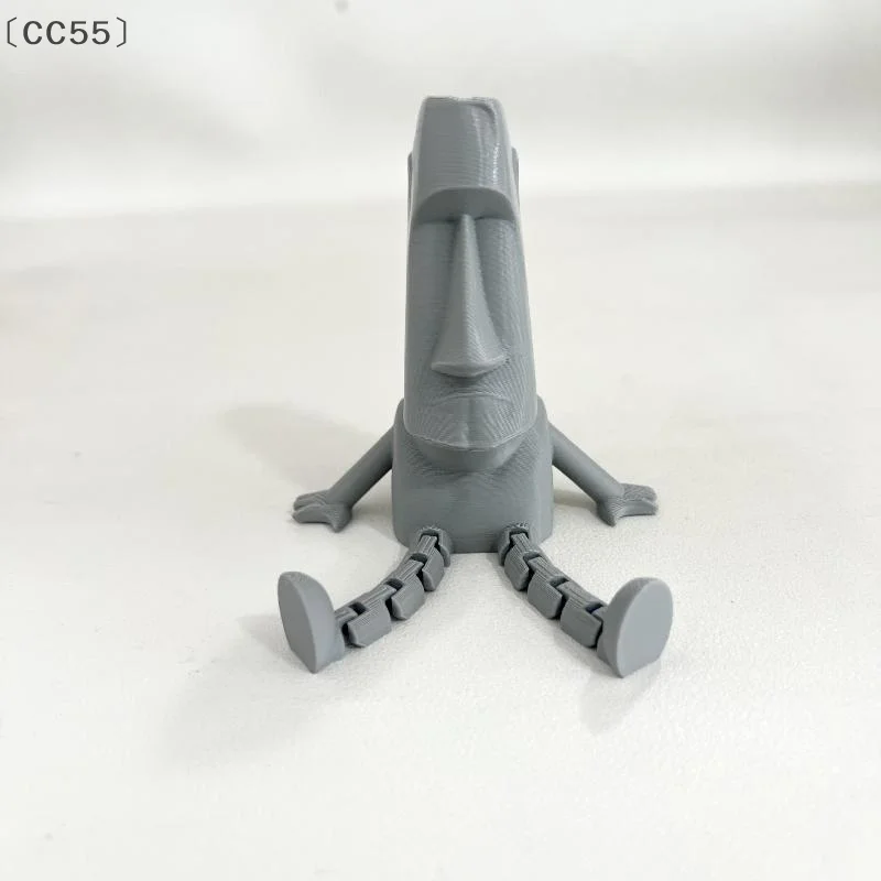 enrouCC55 Organicreative Móvel Moai Estátua Páscoa Leisurely Pequena Pessoa Escultura Decoração Mini Estatuetas Decoração de Mesa de Carro