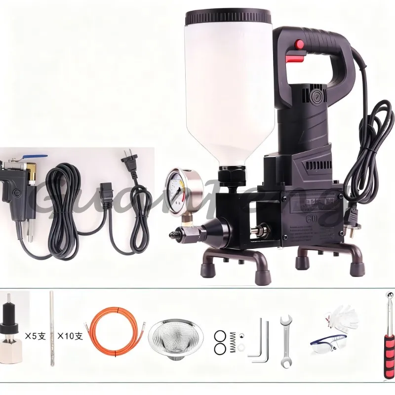Floor Warping Tile Hollow Drum Grouting Machine Marble Stone Floor Wall Empty Sound Grouting Machine Empty Drum Glue Pump