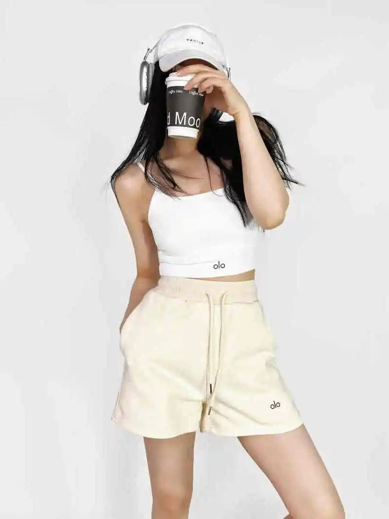 กางเกงขายาวเอวสูงทรงหลวมพิมพ์ลายตัวอักษร สไตล์ลำลอง เหมาะสำหรับวิ่งตอนเช้า ฤดูใบไม้ผลิ ฤดูร้อน สไตล์สตรีทแฟชั่น