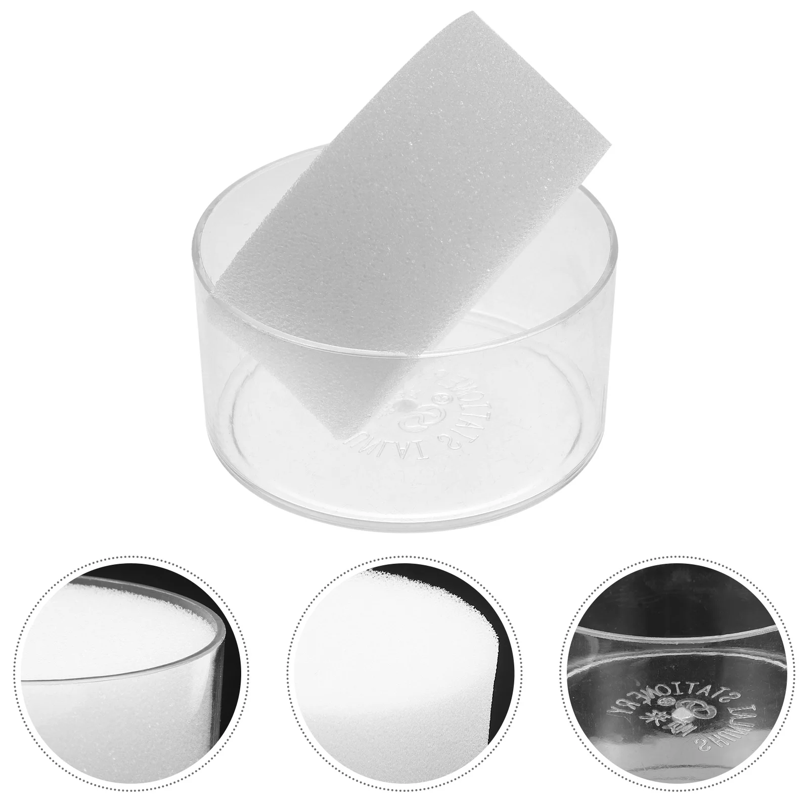 

10pcs Cash Counting Finger Sponges High Class Sponge Plastic Bank Clerks Money Accessories Lightweight Easy Store Fingertip