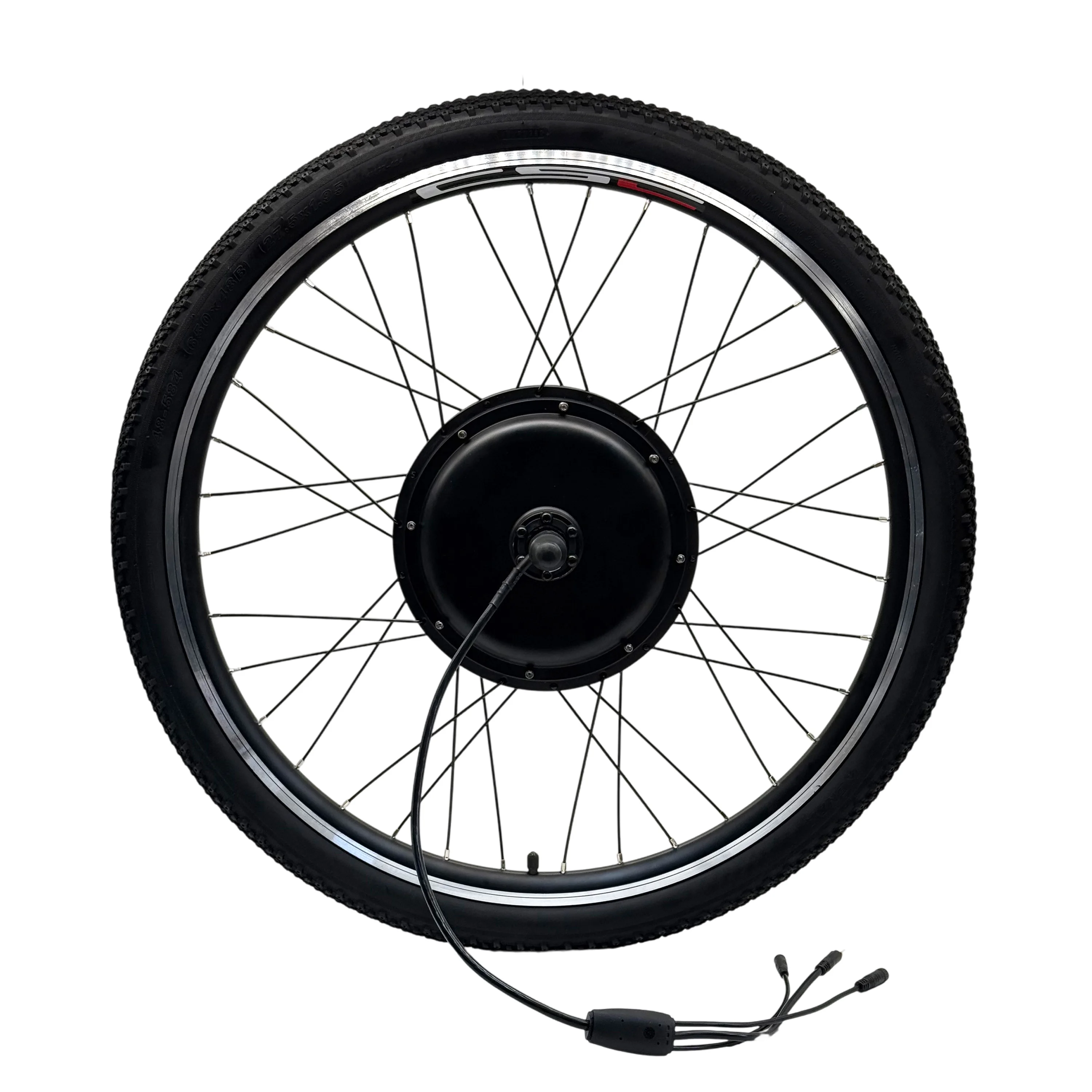 AliExpress NONE UK Stock CSC Electric Bike Conversion Kit 27.5in 29in 48V 1500W Built-in Controller Waterproof connector Hub Motor Rear Wheels