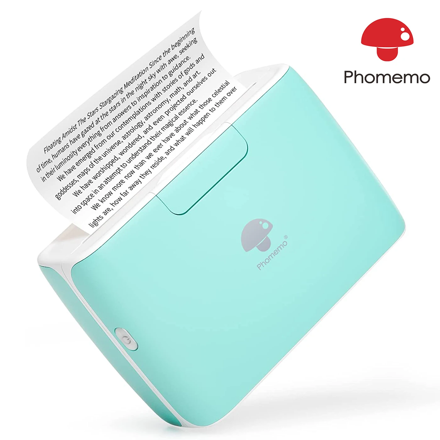 Phomemo M04S Portable Bluetooth Thermal Printer Support 50/80/110mm Printing Width Compatible iOS Android for Notes Documents