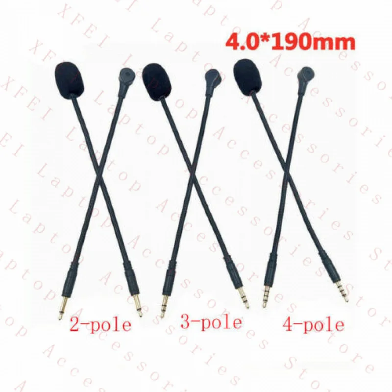 F 3.5mm Lavalier Microphone Mic Boom Microfono for Phone/Computer/DSLR Camera