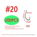200 Piezas Tamaño 20