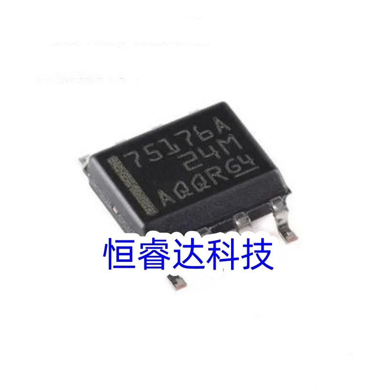 10-100Pcs SN75176ADR 75176ADR SN75176 75176 75176A SOP8 IC Chip