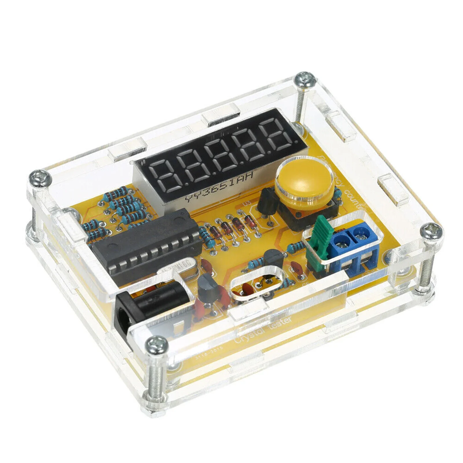 1Hz-50MHz Crystal Oscillator Frequency Counter Tester 5 Digits Display Digital Frequency Counter Module DIY Kits