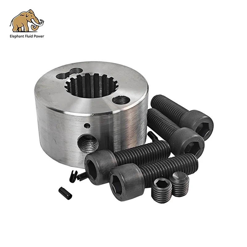 Factory Price Hydraulic Pump Coupling Spline 20# 4 holes 18cm 17T 100 *47 *42* 55 for Excavator Repair Parts