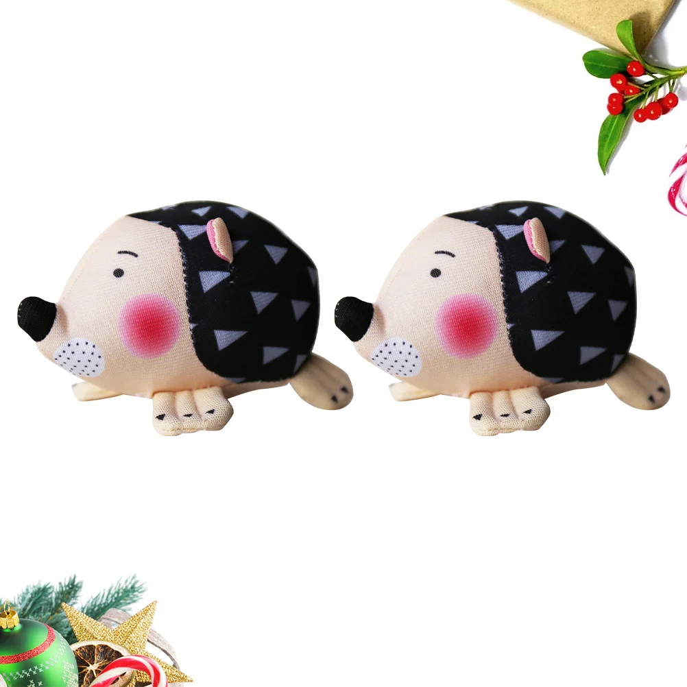 

2Pcs Pin Cushion Hedgehog Shape Needle Holder DIY Handcraft Sewing Organizer Safe Pin Cushion Basket Decoration