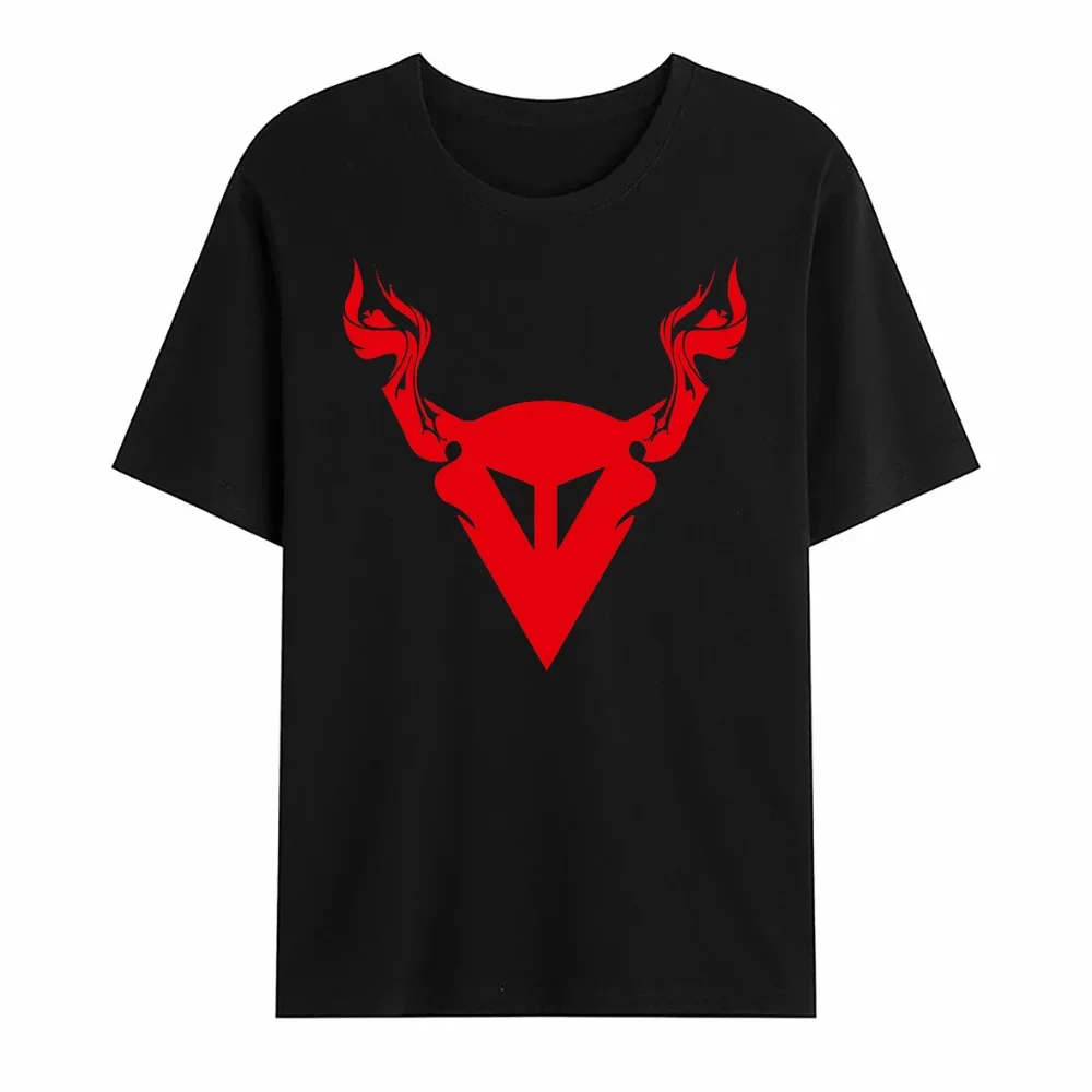 

2024 Men s O-neck Rhino Horn Daine Black Dain T-Shirt ese Street Pure Cotton Hot Sale Oversized Breathable Sports Tops S-3XL