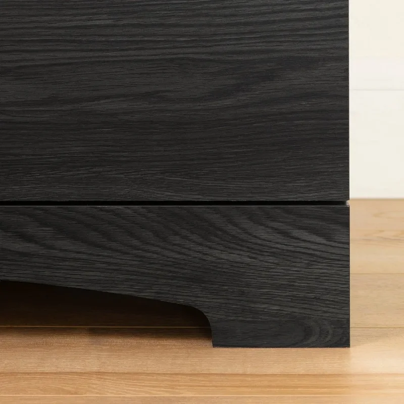 Contemporary Gray 6-Drawer Dresser with Timeless Design for Versatile Decor Integration