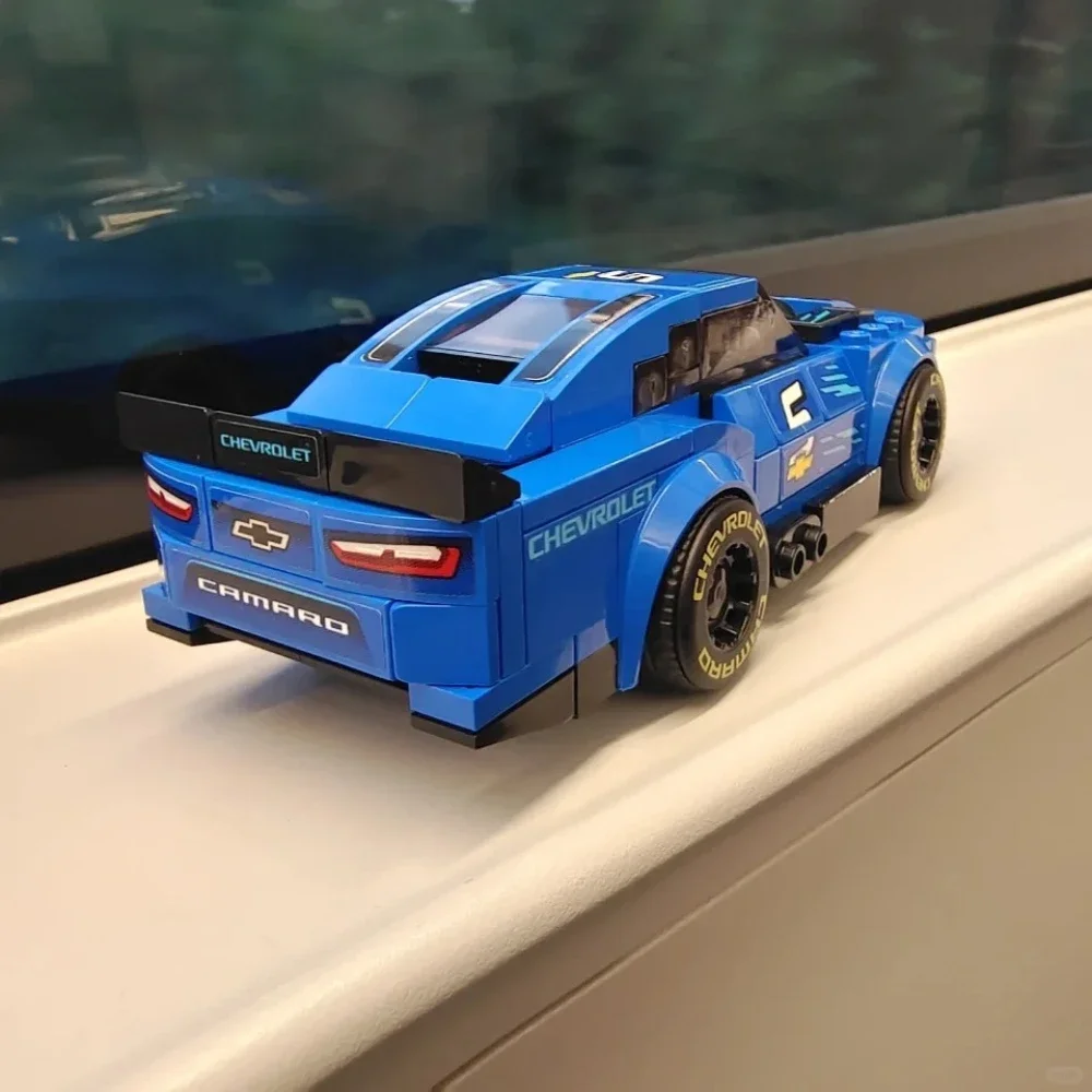 مجموعات مكعبات بناء سيارة سباق Racer 75891 مناسبة لهدايا عيد الميلاد المتوافقة مع جزيئات Legoed