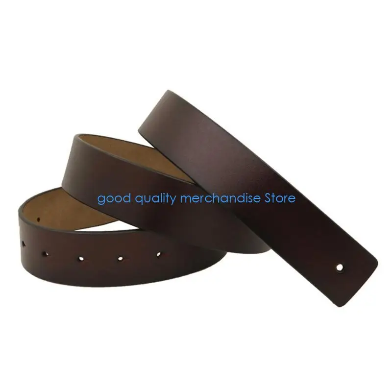 حزام خصر جلدي قابل للتعديل Y5JD للرجال سميك بدون إبزيم استبدال حزام التثبيت #2