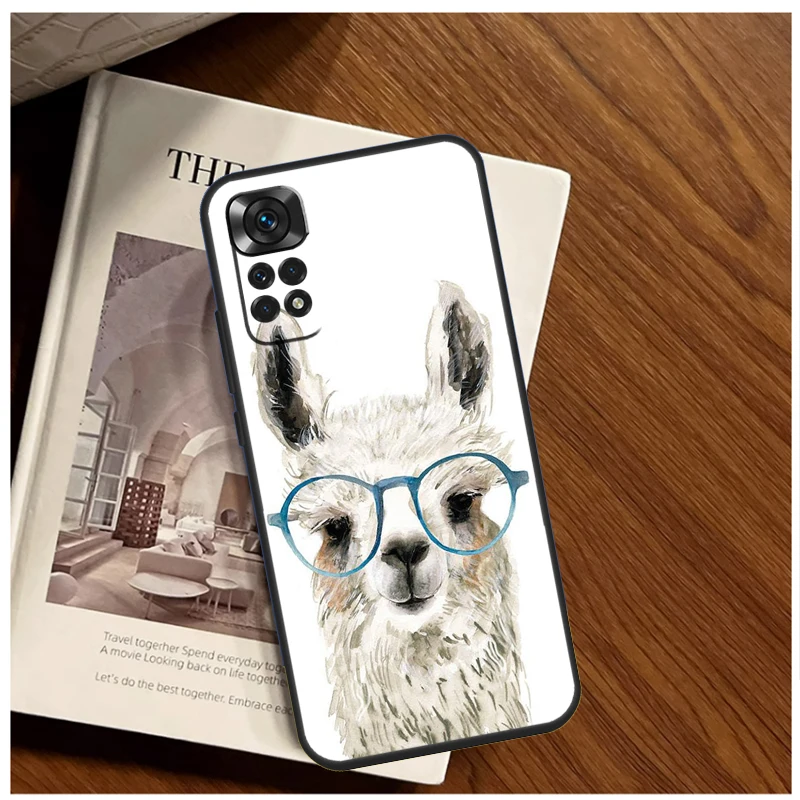 Lama Llama Alpaca Case For Xiaomi Redmi 12 12C 13C 10C 9C Redmi Note 13 12 9 10 11 Pro 9S 10S 11S 12S Cover