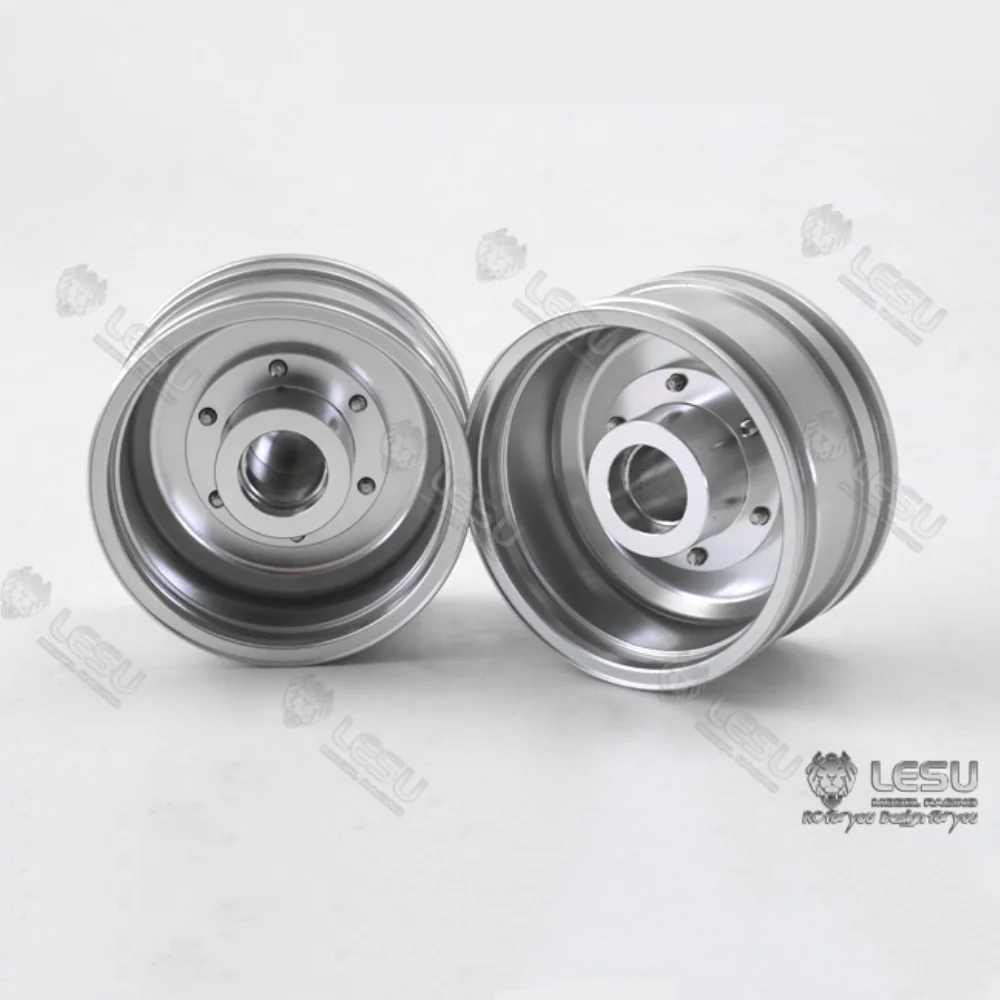 

Upgrade Front Wheel Hub Aluminum Alloy W-2053 Modification Toy for 1/14 Tamiya RC SCANIA Man Lesu Tractor Trailer Tipper Model